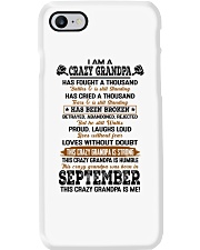Crazy Grandpa September Phone Case tile