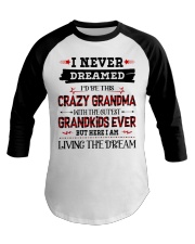 I Never Dream Grandma Baseball Tee tile