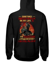 Back seriously Hooded Sweatshirt tile