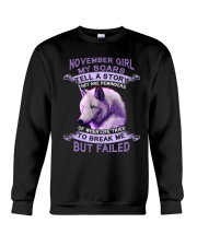 November Girl Crewneck Sweatshirt tile