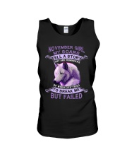 November Girl Unisex Tank tile