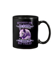 November Girl Mug tile