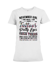 November Girl Premium Fit Ladies Tee tile