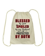 Lucky Granddaughter Drawstring Bag tile