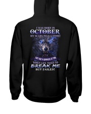 October My Scars Hooded Sweatshirt tile