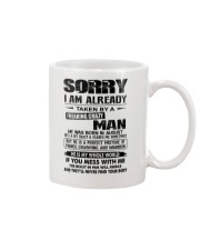 August Freaking Crazy Man Mug tile
