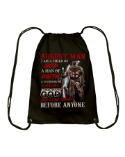 August Man Drawstring Bag tile