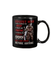 August Man Mug tile