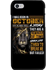 October My Scars Phone Case tile