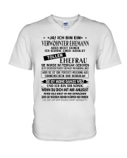 February Wife V-Neck T-Shirt tile