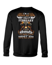 February Grumpy Old Man Crewneck Sweatshirt tile