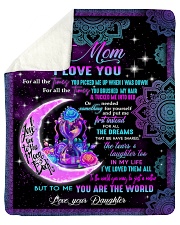 To My Mom Sherpa Fleece Blanket tile