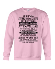 Jul Stubborn Daughter Crewneck Sweatshirt tile
