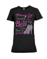 February Girl Premium Fit Ladies Tee tile