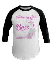February Girl Baseball Tee tile