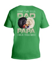 I Have Two Titles V-Neck T-Shirt tile
