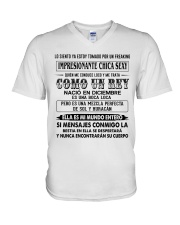 Como Un Rey V-Neck T-Shirt tile