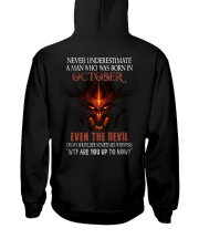 October Even The Devil Hooded Sweatshirt tile