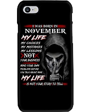 NOVEMBER Phone Case thumbnail