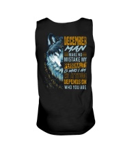 December Man Unisex Tank tile