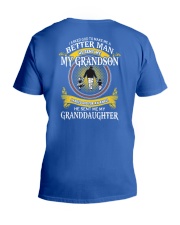 My Grandson V-Neck T-Shirt tile