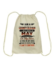 May Grumpy Old Man Drawstring Bag tile