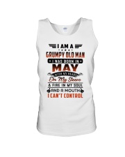May Grumpy Old Man Unisex Tank tile