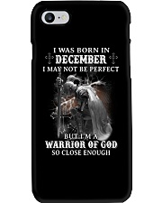 December I May Not Be Perfect Phone Case tile