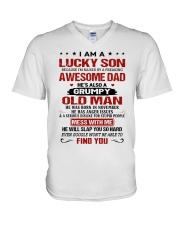 November Lucky Son V-Neck T-Shirt tile