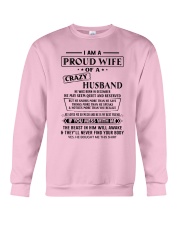 Dec Crazy Husband Crewneck Sweatshirt tile