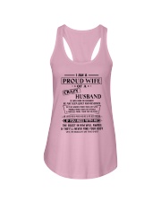 Dec Crazy Husband Ladies Flowy Tank tile
