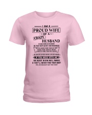 Dec Crazy Husband Ladies T-Shirt tile