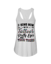 Tatoos Thick Thighs Ladies Flowy Tank tile