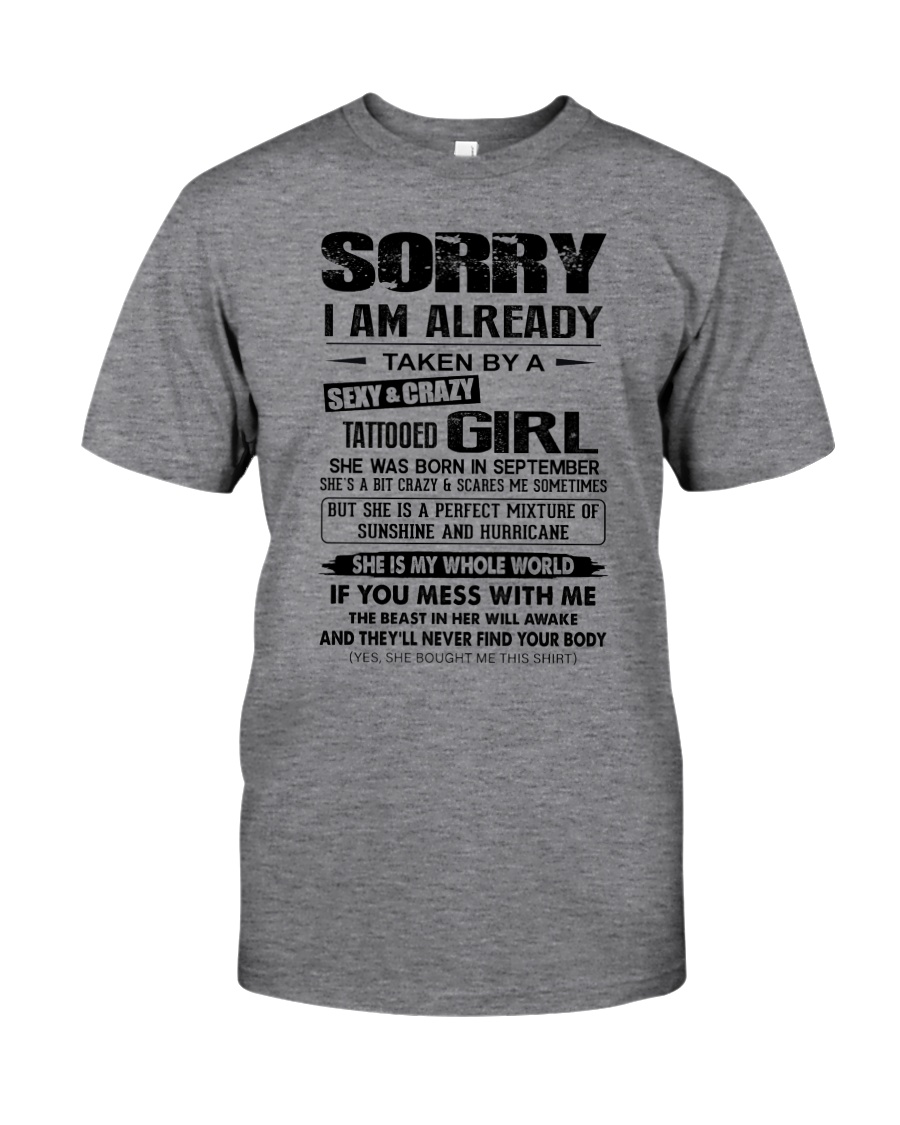 September Sexy and Crazy Classic T-Shirt