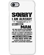 November Sexy And Crazy Man Phone Case tile