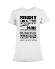 November Sexy And Crazy Man Premium Fit Ladies Tee tile