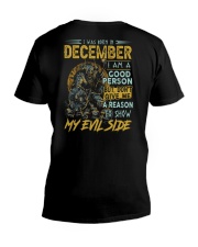 December Man V-Neck T-Shirt tile