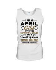 April Girl Unisex Tank tile