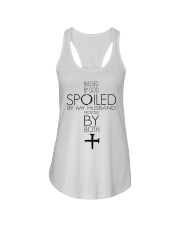 Spoiled By My Husband Ladies Flowy Tank tile