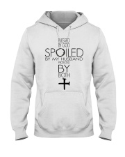 Spoiled By My Husband Hooded Sweatshirt tile