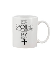 Spoiled By My Husband Mug tile