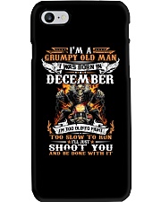December Grumpy Old Man Phone Case tile