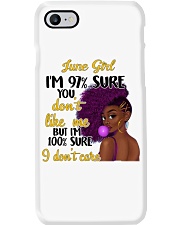 June Girl Phone Case tile