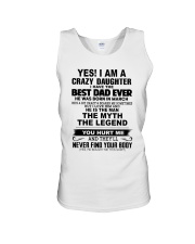 March - Best Dad Unisex Tank tile