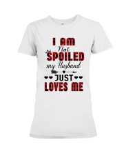 Spoiled My Husband Premium Fit Ladies Tee tile