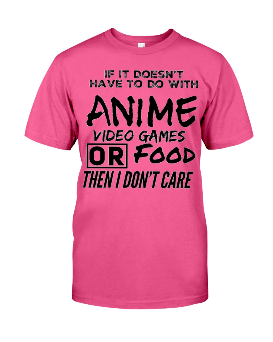 Anime Shirt-Video Games Shirt Classic T-Shirt