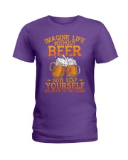 Life Without Beer Ladies T-Shirt thumbnail