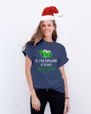 If I'm Drunk Classic T-Shirt lifestyle-holiday-crewneck-front-1