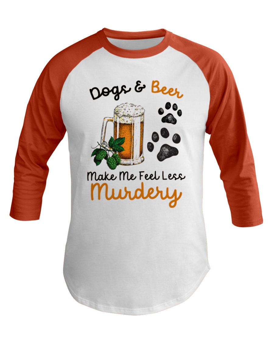 Make Me Feel Less Murdery Baseball Tee