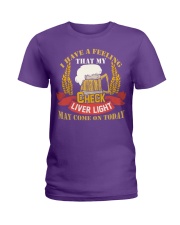 My Check Liver Light Ladies T-Shirt thumbnail